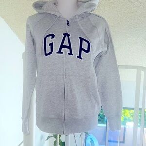 Vintage Gap zip up hoodie size small